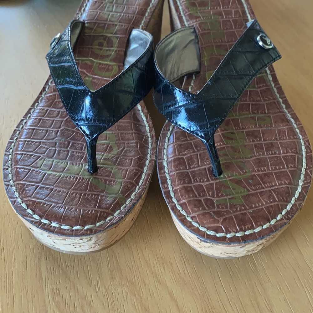 Sam Edelman “Romy” Cork Wedge - Picture 6 of 7